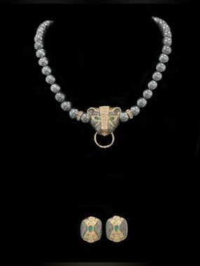 #92 KJL Necklace & Earrings Set!